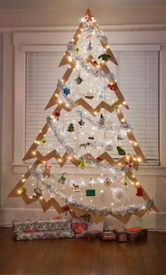 Необычная новогодняя елка своими руками: 20+ идей с фото - Идеи