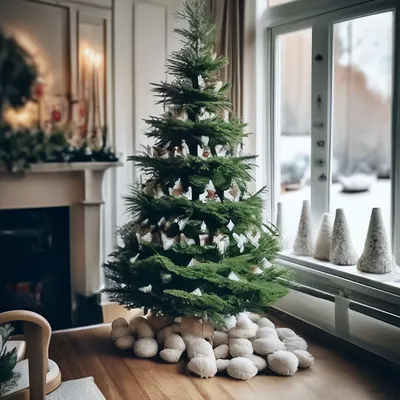 Сосна живая Новогодняя срезанная - «❄❄Праздник к нам приходит, праздник к  нам приходит..❄❄ Из года в год ЖИВАЯ ЁЛКА наша новогодняя традиция. +90% к  атмосфере праздника и веселья. ❄» | отзывы