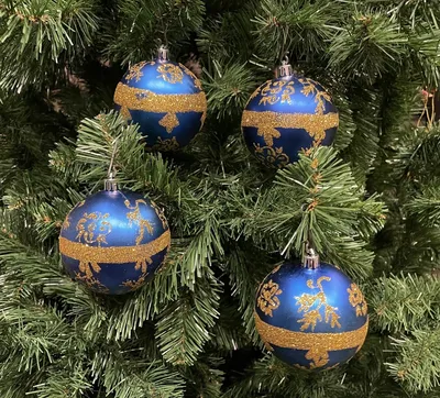 Елка с шарами — KOMOZJA FAMILY — Ёлочные игрушки