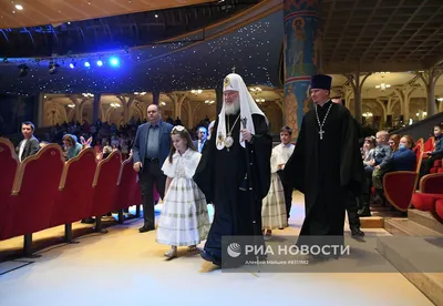 Патриаршая Рождественская елка в Храме Христа Спасителя | РИА Новости  Медиабанк