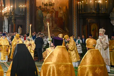 Патриарх Кирилл посетил Рождественскую елку в Храме Христа Спасителя -  Российская газета