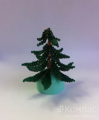 Новогодние игрушки из бисера на ёлку или тихонечко отъезжает кукуха | Пикабу