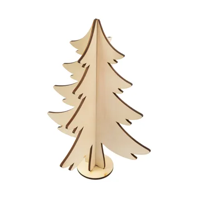 Елка из фанеры 3
