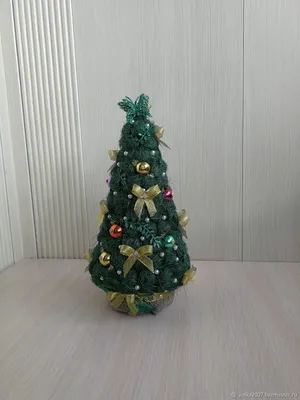 8 шт., искусственная мини-елка из сизаля и шелка | AliExpress