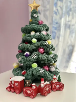 Елка новогодняя ID 18697, Новогодние елки, Новый год, Подарки к праздникам ручной  работы | Вся ручная работа на HandsForYou