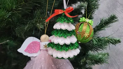 Winter Wonders Новогодние игрушки на елку ручной работы