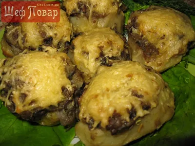 Фаршированная Картошка в духовке | Вкусный и Сытный ОБЕД - YouTube