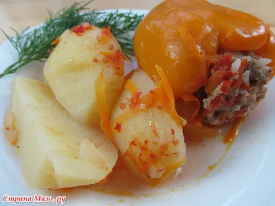 Запеченная картошка