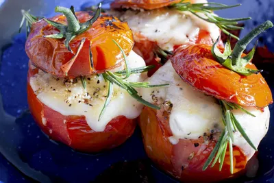 Фаршированные помидоры в духовке с куриным фаршем | Рецепты Онлайн