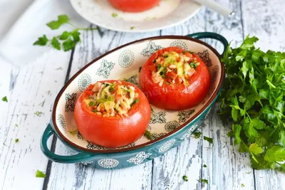 Фаршированные помидоры с телятиной: готовим полезный завтрак - Дім