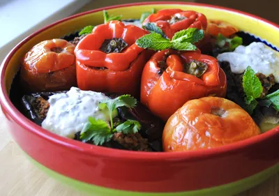 Фаршированные помидоры в духовке - вкусный рецепт с пошаговым фото