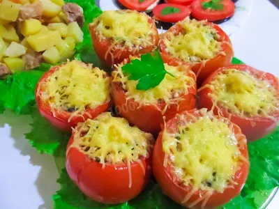 Фаршированные помидоры с тофу | Веганский рецепт | Soyka