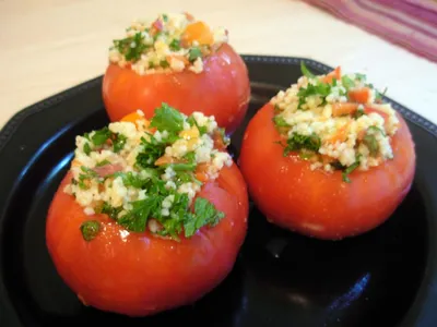 Minced Meat Stuffed Tomatoes - Пошаговый рецепт с фото