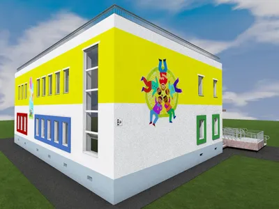 В Рассказовке построят детский сад с домиками на фасадах — Комплекс  градостроительной политики и строительства города Москвы