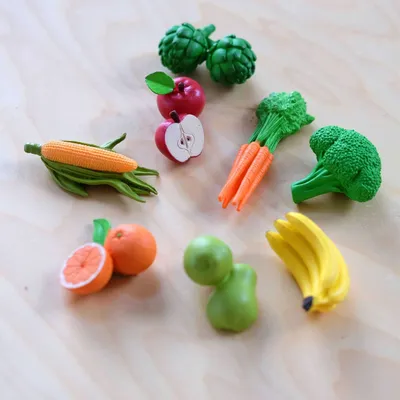 Фигурки из овощей и фруктов - 33 фото