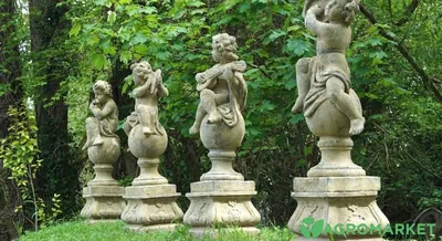 Фигуры для сада. Скульптура Девочка с коромыслом (ID#521373035), цена: 2500  ₴, купить на Prom.ua