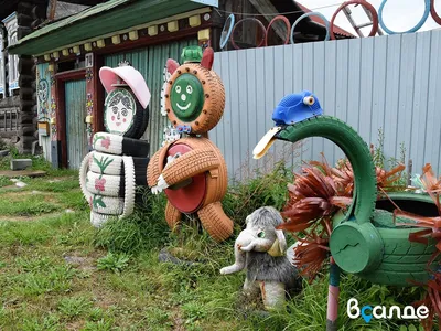 Поделки из шин для сада и огорода своими руками: фото клумб и украшений из  старых шин | Houzz Россия