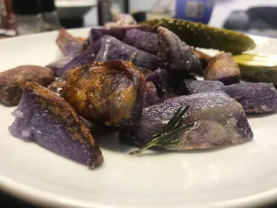 Суперпродукт для иммунитета - фиолетовая картошка» — создано в Шедевруме