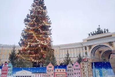 Сколько стоит главная ёлка-2022 на Дворцовой площади в Санкт-Петербурге /  Маяк. Сосновый Бор. Ленобласть.