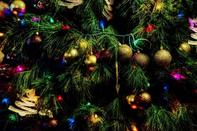 Настольная мини Рождественская елка 30/45 см с светильник-золотым розовым  бантом, украшение для рождественской елки, новый год 2023, для домашней  вечеринки | AliExpress