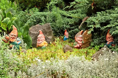 Купить Сказочный сад миниатюры гном гном микро мини фигурки гномов  украшение сада | Joom