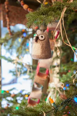 Оригинальные небьющиеся новогодние елки и мягкие игрушки своими руками