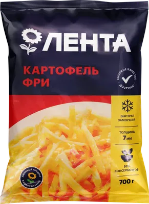 Коробка для картошки фри Eco Snack Cup M крафт