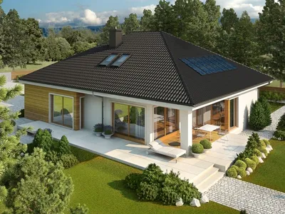 Большой красивый дом – проект и строительство 🏡 Двухэтажный белый дом –  1040 кв.м