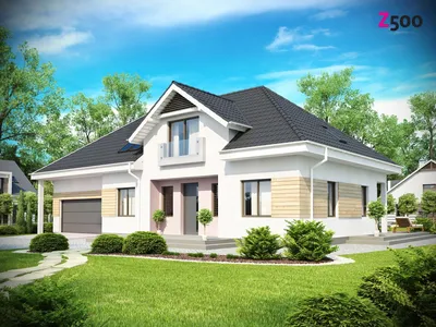 Частные красивые дома 🏡 100+ фото красивейших загородных домов