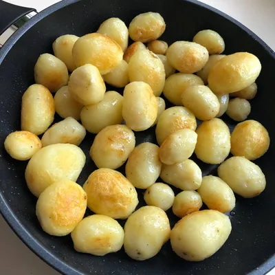 Рецепт: Мелкая картошка запеченная в духовке