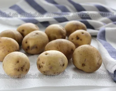 Мелкая картошка в духовке в кожуре целиком - рецепт автора Екатерина  Соколова
