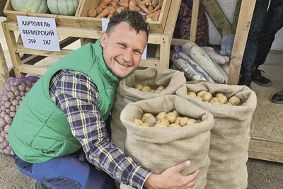 Необычные овощи: картофель в форме сердца в Курганской области