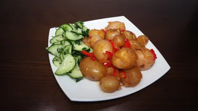 Блюда из мелкой картошки - 77 photo