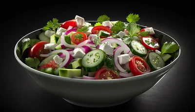 Салат огурцы помидоры капуста свежая рецепт с фото пошагово - 1000.menu