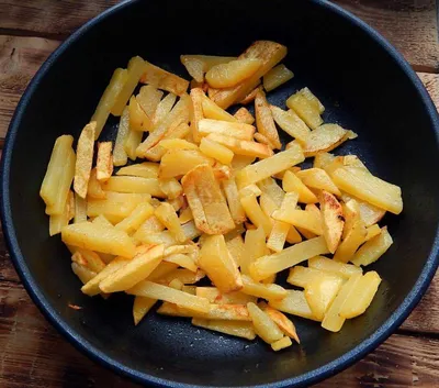 Секреты вкусной жареной картошки. | Рецепты: вкусно и легко | Дзен