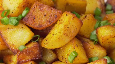 Жареная картошка | Пикабу
