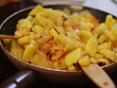 Рецепты жареной картошки на сковороде от Шефмаркет