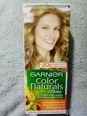 Отзыв о Краска для волос Garnier тон 8 Пшеница | Отличный результат за  небольшие деньги