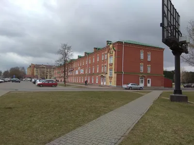 о.п. Берёза-Город. Пассажирское здание (вид со стороны города) —  Railwayz.info