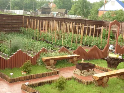 Дизайн огорода с отсыпкой и высокими грядками 👍🏻 | Instagram