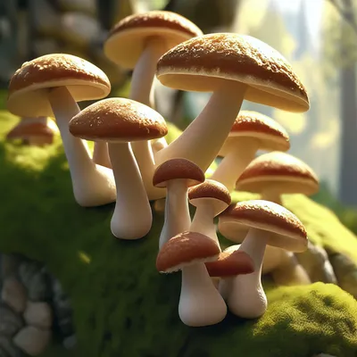 грибы на дереве – Одерихино