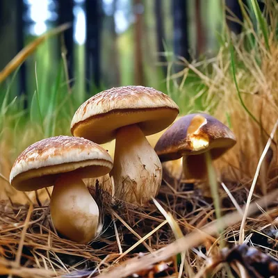 Белый гриб сосновый — Фото №143247