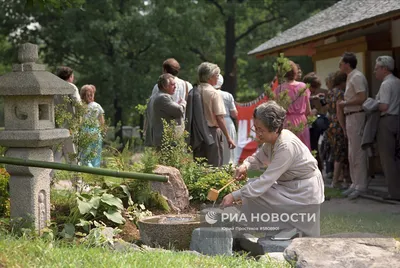 Японский сад в Москве | РИА Новости Медиабанк