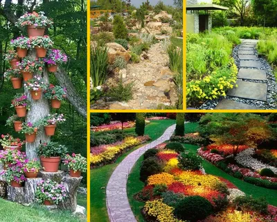 Садовые идеи: проекты для вашего сада и внутреннего дворика | Домовой в  2023 г | Дворики, Сад, Дизайн