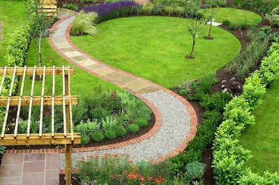 Ландшафтный дизайн сада в Киеве - благоустройство и уход за садом