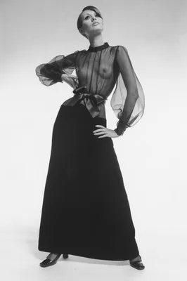 Ив Сен Лоран, коллекция 1971 года. | Yves saint laurent, Yves saint laurent  couture, Fashion