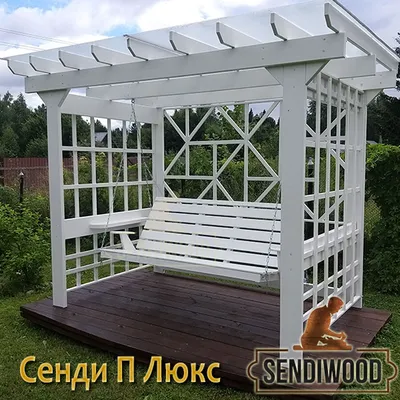 Качели на даче: фото красивых зон отдыха и советы дизайнеров