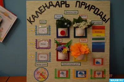 Дидактическое пособие «Календарь природы»