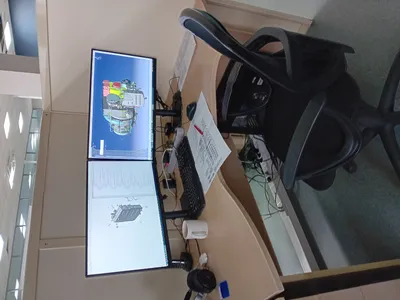Купить B-MIS38426 Настольный кронштейн для 2 изогнутых ЖК-мониторов Samsung  43'' или 49'' (1x2) с вращением на 360°, макс. нагрузка 27,2 кг | СНК-С |  Дистрибьютор ProAV