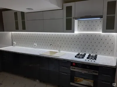 Кухонный фартук Albico SP 237 стразы, цена в Перми от компании Albico кухонные  фартуки